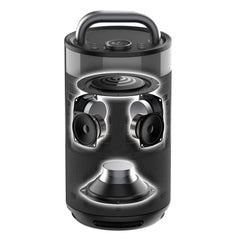 Epic Party Portable Bluetooth Speaker Black